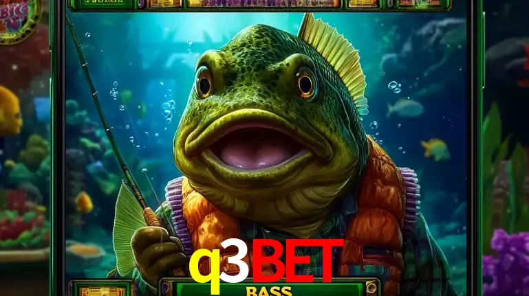 Personagem de peixe pescador do popular jogo de slot com tema de pescaria, uma das emocionantes opções de caça-níqueis para jogar e ganhar no cassino q3bet.