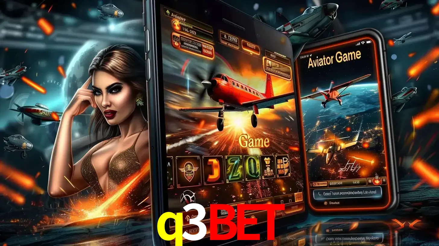 Mulher estilosa cercada por telas que exibem a jogabilidade do Aviator, capturando a intensidade e a estratégia deste popular crash game oferecido pelo q3bet.